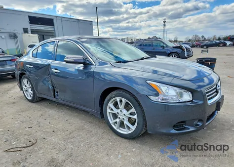 2013 Nissan Maxima 3.5 Sv z USA, uszkodzony, nr VIN 1N4AA5AP4DC814253